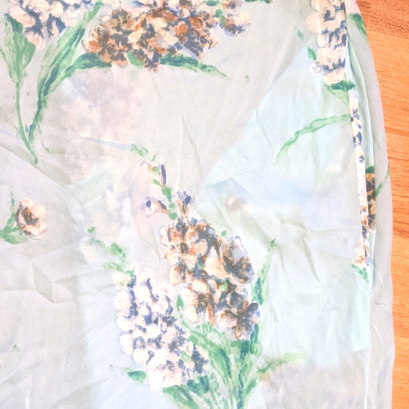 Vintage button front nightgown coverup robe - Picture 5 of 5